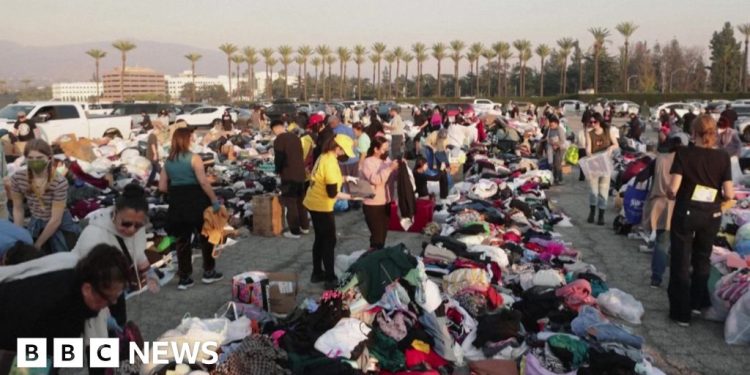 Los lugareños usan TikTok para recaudar donaciones para las víctimas del incendio de Los Ángeles