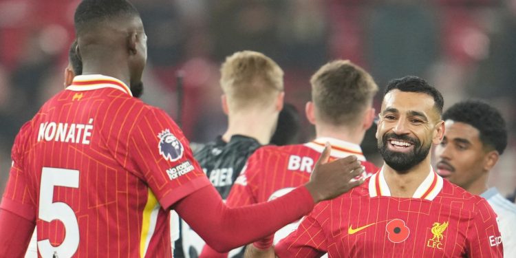 Ibrahima Konate le da a Mo Salah el Balón de Oro y su compañero del Liverpool disfruta de la mejor temporada de su carrera hasta la fecha | Noticias de futbol