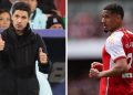 Mikel Arteta quiere fortalecer la defensa del Arsenal al firmar un centro de £ 70 millones en medio de un interés real de Madrid en William Saliba: informes