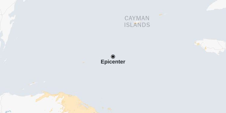 Mapa: 7.6 El terremoto de magnitud ataca al Caribe