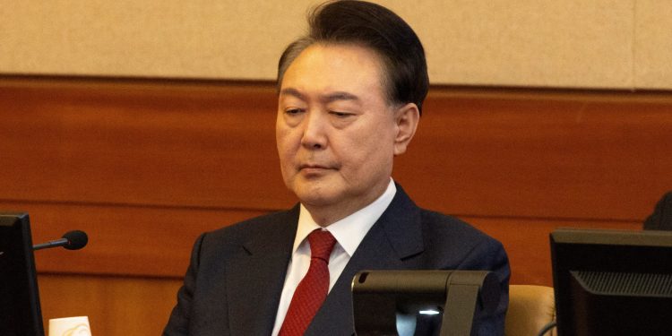 El presidente de Corea del Sur, Yoon en la corte para la audiencia preliminar de 'rebelión' | Noticias de la política