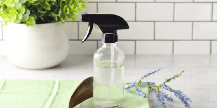 Spray para el cabello de bricolaje natural