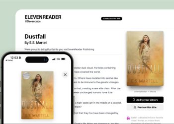 ElevenLabs ahora permite a los autores crear y publicar audiolibros en su propia plataforma