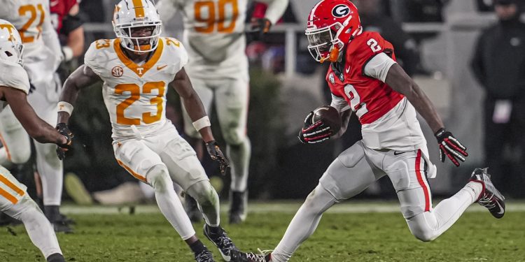 Georgia WR Nitro Tuggle arrestado por conducir imprudente