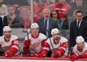 Red Wings en blanco Golden Knights 3-0 para una victoria muy necesaria