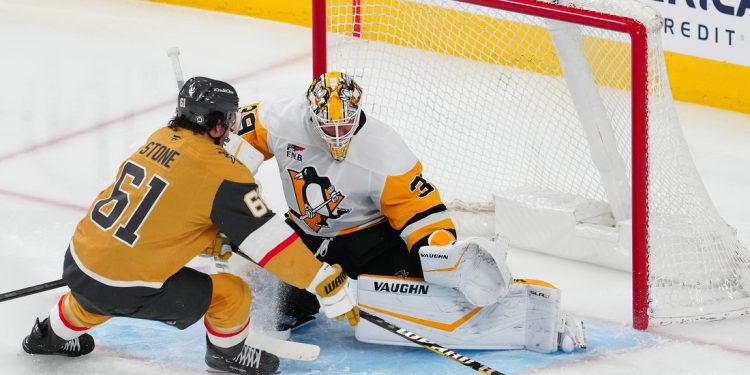 Golden Knights desafiaron a reclamar victorias raras victorias contra los pingüinos
