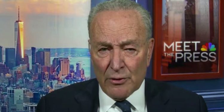Chuck Schumer entrega un mensaje confuso mientras promete luchar contra Trump