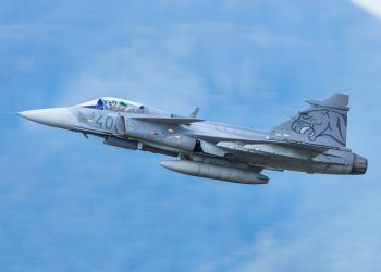 El avión de combate de Suecia está bajo el pulgar de Estados Unidos