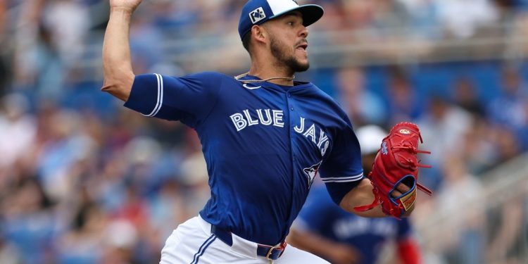 José Berrios de Blue Jays oferta para ejecutar lanzamientos contra nacionales