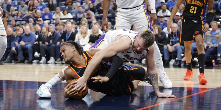 ¿Pueden los Lakers amortiguar el trueno por segunda vez en tres días?