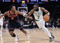 El régimen de manejo del dolor de Jaylen Brown antes de los playoffs deja a los fanáticos preocupados