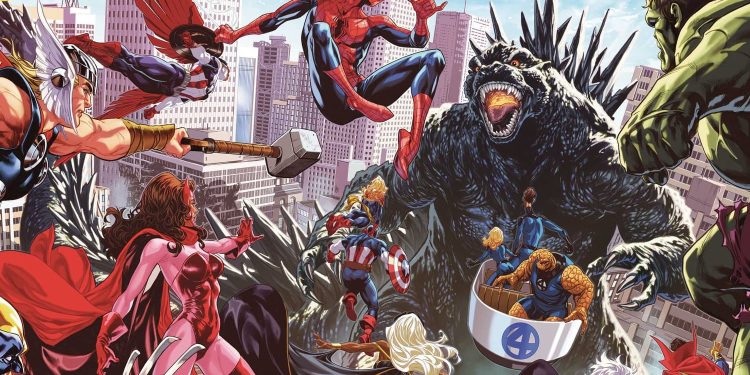 Godzilla no solo invade a Marvel, lo va a destruir
