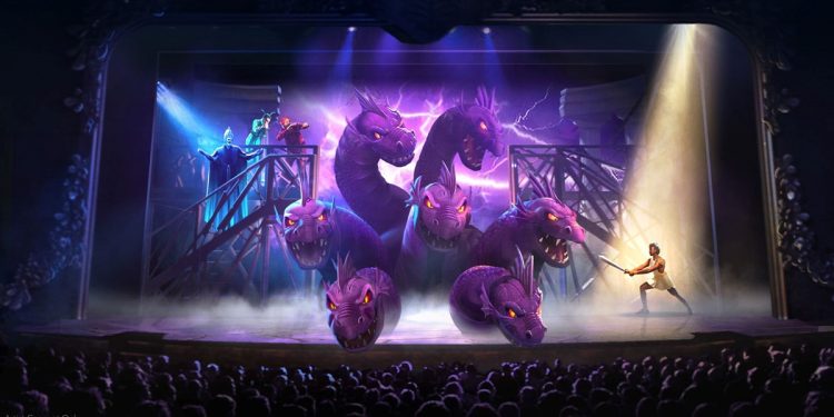 Primero mira a Heroic & Villanous New Entertainment en Disney Destiny Cruise Ship