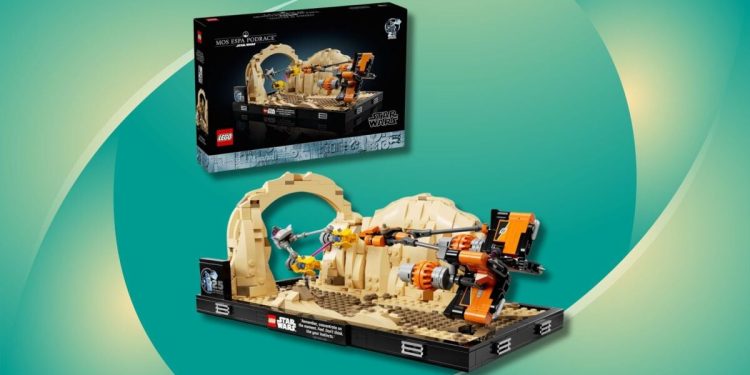 Mejor oferta de LEGO Star Wars: Ahorre $ 14.99 en Star Wars: The Phantom Mos Espa Podrace Diorama
