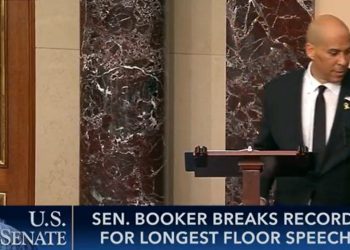 Cory Booker borra el racista Strom Thurmond de la historia mientras establece el récord del Senado