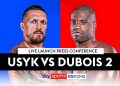 Oleksandr Usyk vs Daniel Dubois Conference de prensa: la transmisión en vivo como luchadores hablan antes de la pelea de título mundial indiscutible en el estadio Wembley | Noticias de boxeo