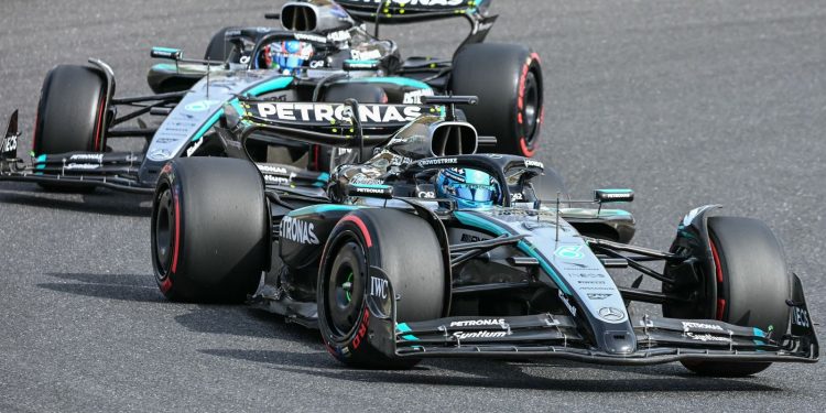 GP de Bahrein: los conductores de Mercedes George Russell y Kimi Antonelli golpearon con una penalización de la red de un lugar por violación de calificación | Noticias F1