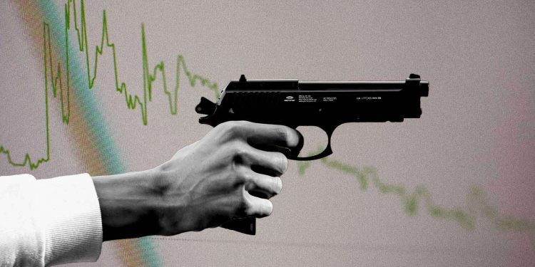 2025 podría ver la tasa de asesinatos de los Estados Unidos más baja jamás registrada