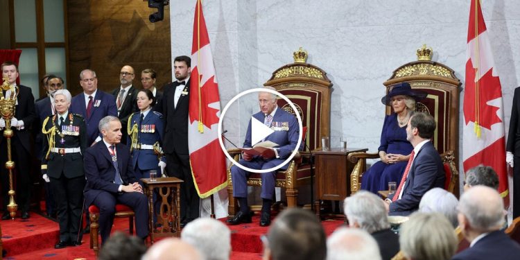 'El verdadero norte es realmente fuerte y libre': rey Carlos III a Canadá