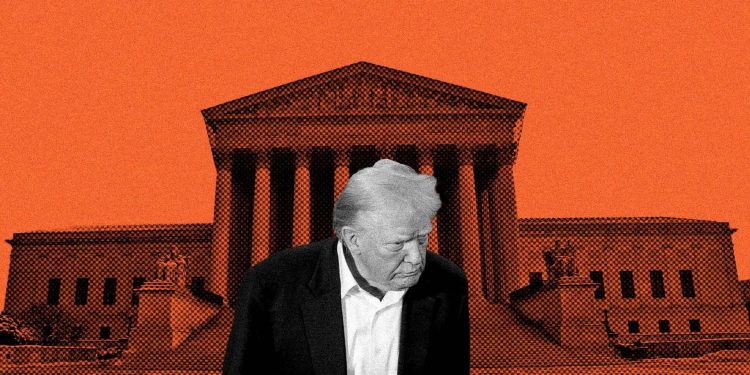 Trump le dice a la Corte Suprema que los tribunales federales no tienen ningún papel en los casos de deportación