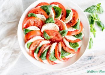 Receta de ensalada Caprese simple
