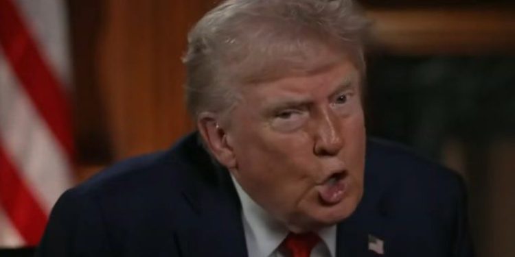 NBC cortó parte crítica de la entrevista de la prensa de reunión que muestra a Trump fuera de su mente