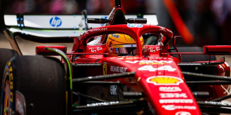Lewis Hamilton: el piloto de Ferrari se deleita en Mónaco después de Team Show Promise antes de calificar para el Gran Premio | Noticias F1