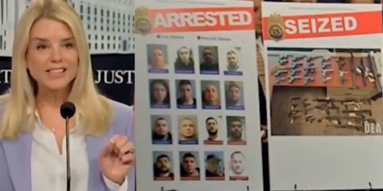 AG Pam Bondi anuncia la incautación de 11.5 kilogramos, 3 millones de píldoras de fentanilo: «la mayor convulsión en la historia de nuestra nación» (Video) | El experto de la puerta de entrada