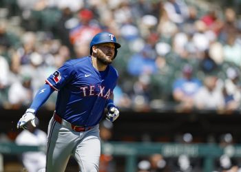 Rangers Place 1B Jake Burger (oblicua) en la lista de lesionados de 10 días