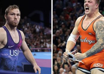 ¿Quiénes son los miembros del equipo de lucha libre de estilo libre del equipo de EE. UU. En 2025 Ft Spencer Lee, Wyatt Hendrickson