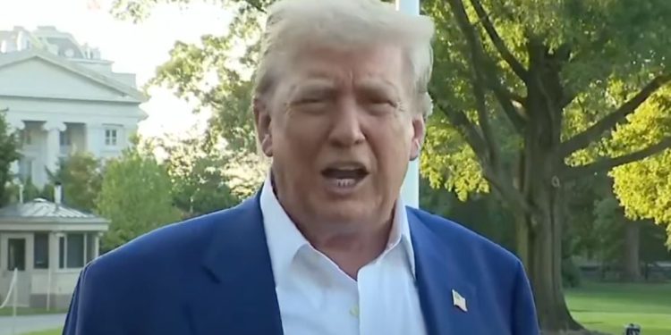 Trump deja caer la bomba F sobre Israel, Irán