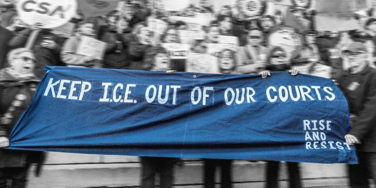 ICE en silencio escala las reglas para las redadas del tribunal