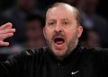 Tom Thibodeau: Entrenador en jefe de Fire de New York Knicks después de la derrota en las Finales de la Conferencia Este de la NBA | Noticias de la NBA