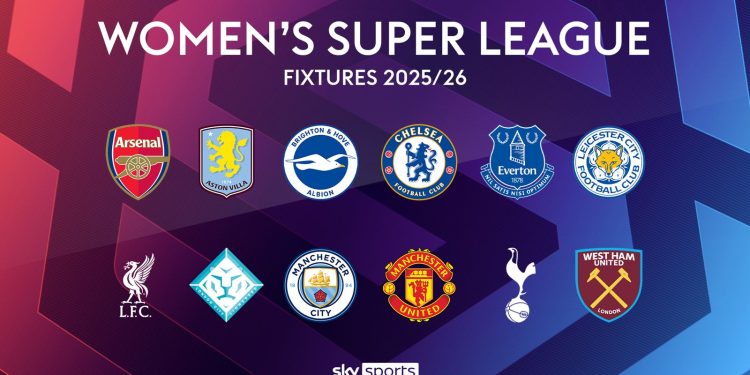 Femenina Super League 2025/26: Los accesorios anunciados cuando la nueva asociación WSL comienza en Sky Sports | Noticias de fútbol
