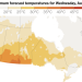 Pronóstico de onda de calor: seguimiento de altas temperaturas en Canadá