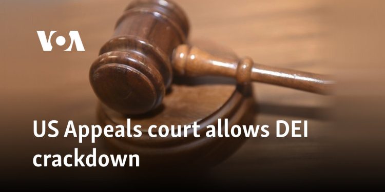 El tribunal de apelaciones de los Estados Unidos permite la represión de Dei