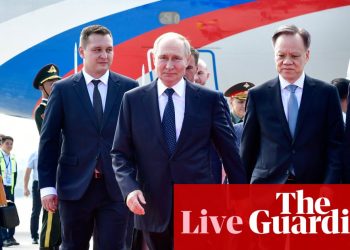 Vladimir Putin llega a China para la Cumbre de Seguridad – Ucrania War Live | Ucrania