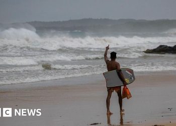 Pronóstico de mares peligrosos para la costa este de EE. UU. A medida que crece la tormenta