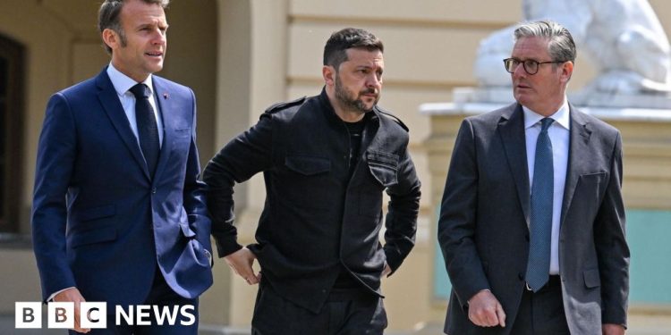 Los aliados de Europa instan a Trump a no tratar con Putin sin Ucrania