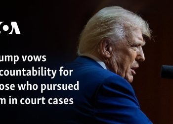 Trump promete la responsabilidad de aquellos que lo persiguieron en casos judiciales