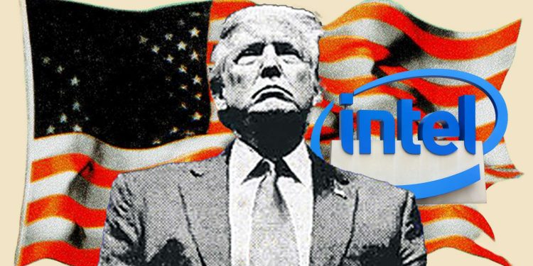 Según los informes, Intel es la última compañía que Trump quiere un pedazo de
