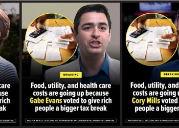 Los demócratas lanzan ola de anuncios dirigidos a 35 republicanos de la Cámara de Representantes para aumentar los costos