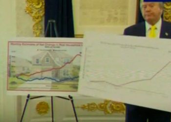 El colapso mental de Trump alcanza la nueva baja mientras intenta engañar a los estadounidenses con datos económicos cocinados