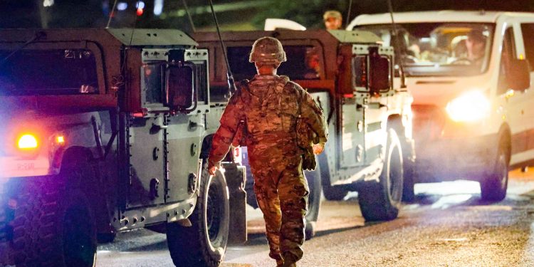 El personal de la Guardia Nacional se desplegará de tres estados rojos a DC