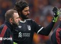 El portero lesionado del Liverpool Alisson 'no jugará el sábado'