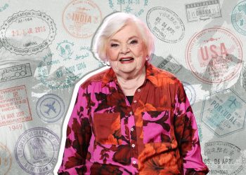 June Squibb 'Smoked Like Crazy' su primera vez en primera clase