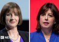 Bridget Phillipson y Lucy Powell se presentaron para un enfrentamiento adjunto de trabajo