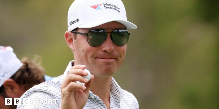 El jugador de la Copa Ryder de EE. UU. Ben Griffin lidera el evento PGA Tour en California