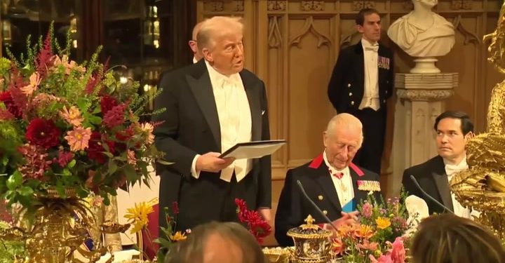 Vea el primer día de la histórica visita del estado del Reino Unido de Donald Trump en tres minutos | Noticias