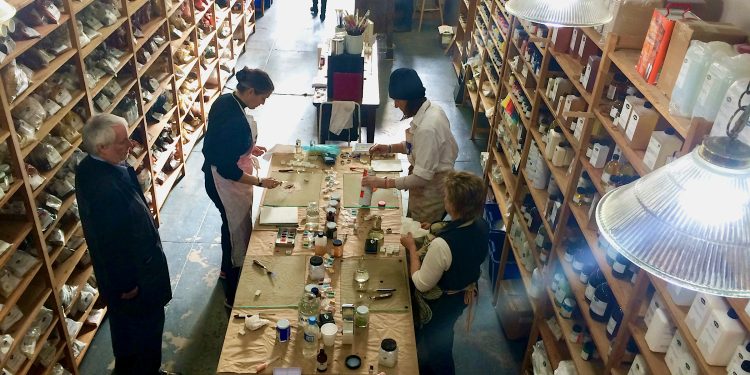 Recordando la tienda de pigmentos que me enseñó a ver